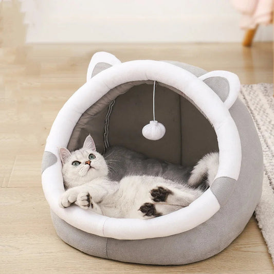 SnugglePaw™ Cat Cave Bed
