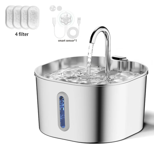 PureSip™ Cat Fountain – Silent & Filtered