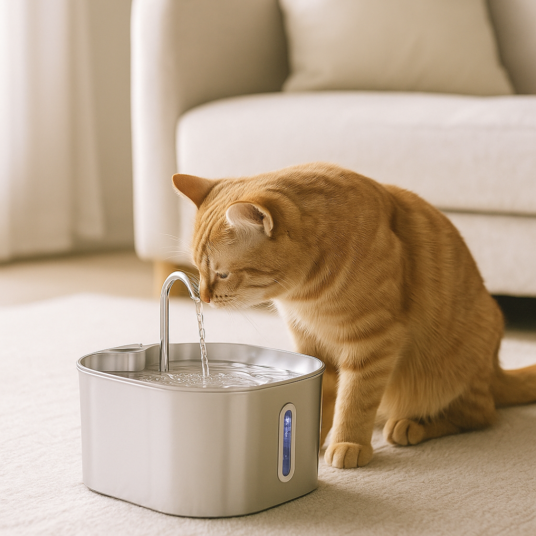 PureSip™ Triple-Filtration Cat Fountain