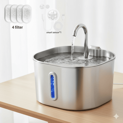 PureSip™ Triple - Filtration Cat Fountain - Cozira Home Store