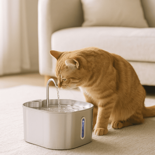 PureSip™ Triple - Filtration Cat Fountain - Cozira Home Store